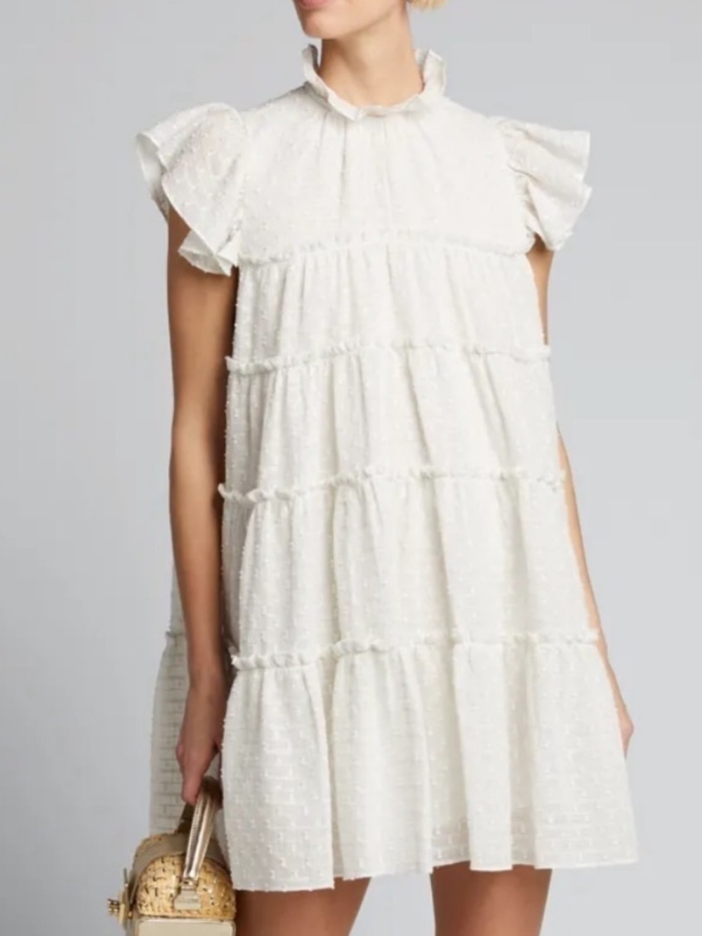 RHODE Baydoll Tiffany Dress White Size XS